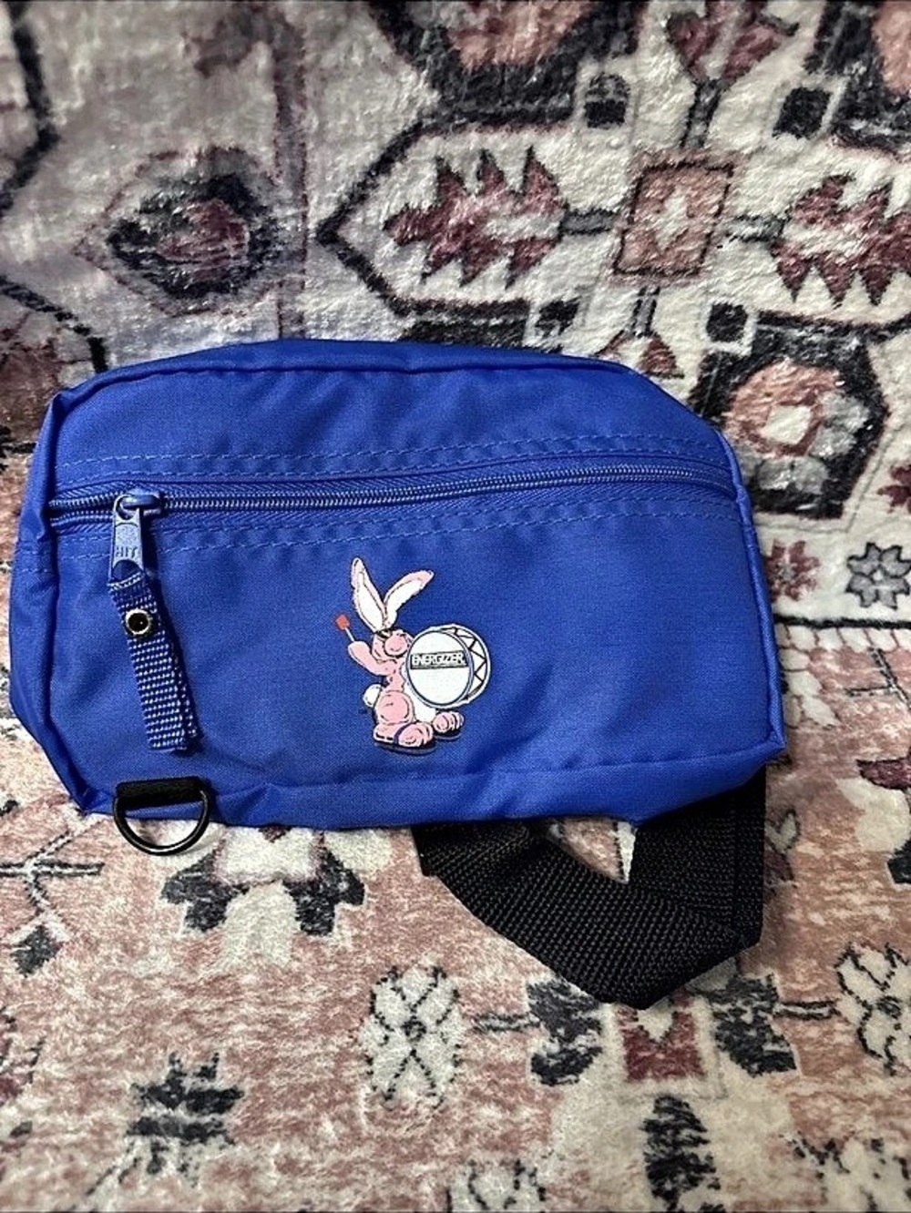 Vintage Retro Energizer Blue Fanny Pack